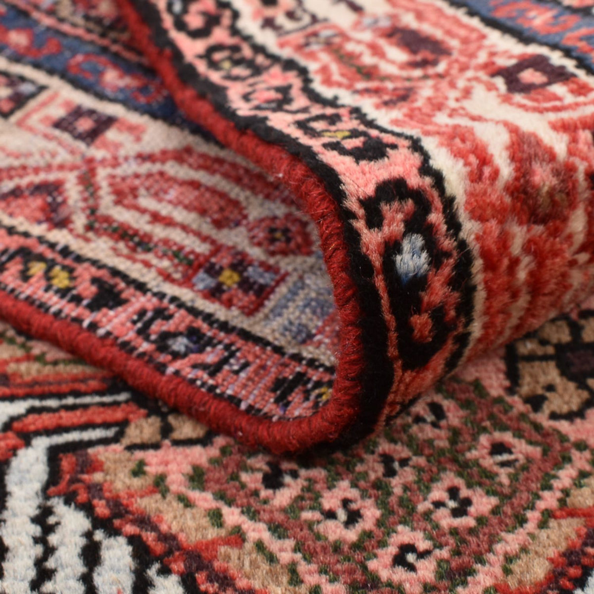 Biegacz Perski dywan - Nomadyczny - 203 x 78 cm - jasna czerwień