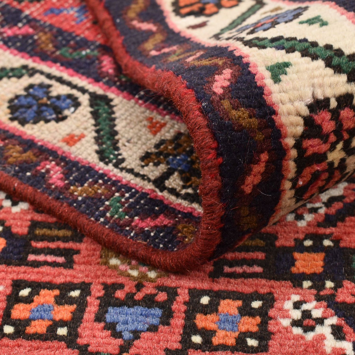 Biegacz Perski dywan - Nomadyczny - 197 x 72 cm - czerwony