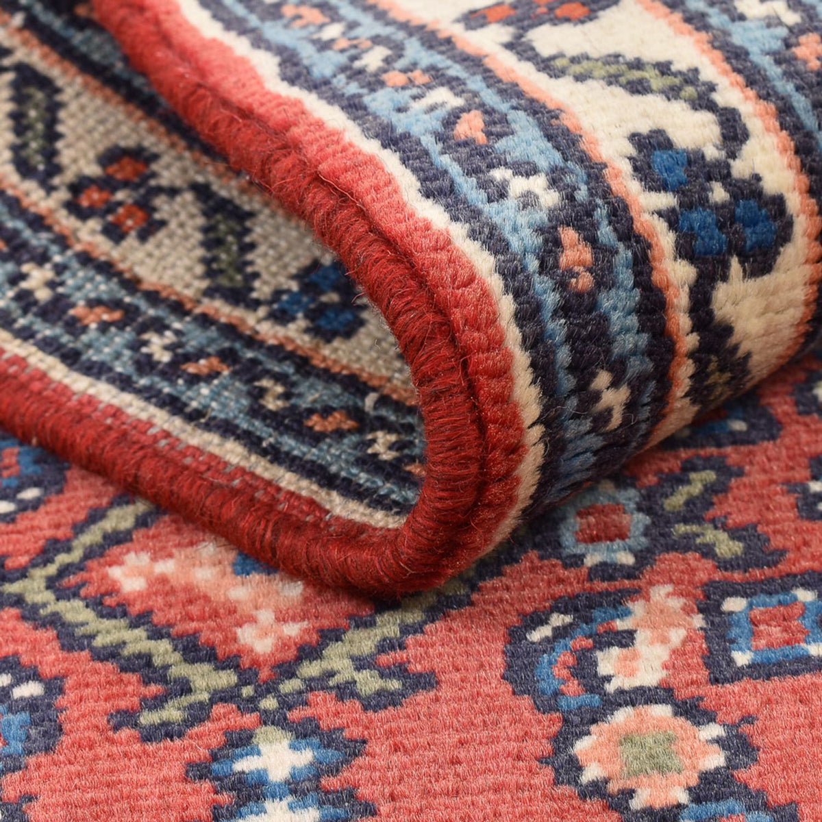 Biegacz Perski dywan - Nomadyczny - 183 x 67 cm - jasna czerwień