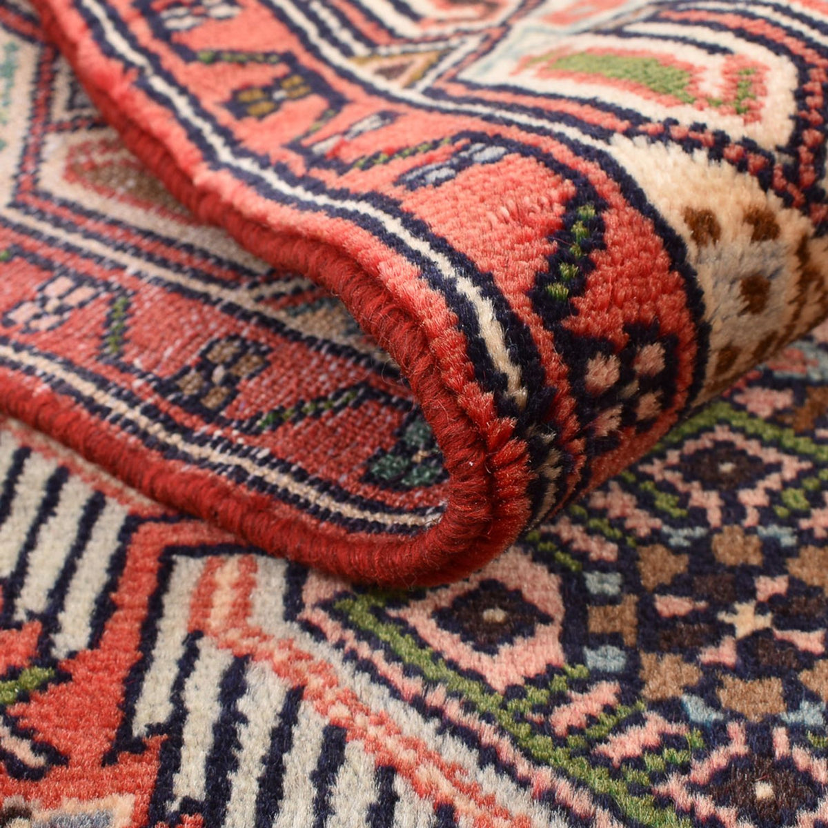 Biegacz Perski dywan - Nomadyczny - 202 x 92 cm - jasna czerwień