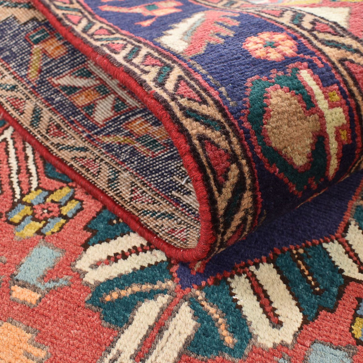 Biegacz Dywan perski - Tabriz - 354 x 117 cm - wielokolorowy