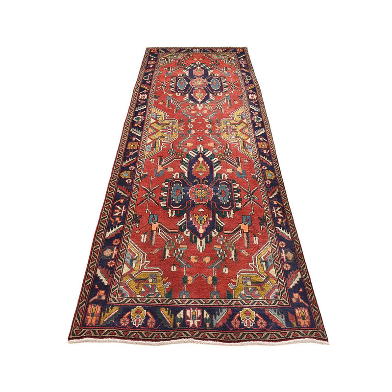 Biegacz Dywan perski - Tabriz - 354 x 117 cm - wielokolorowy