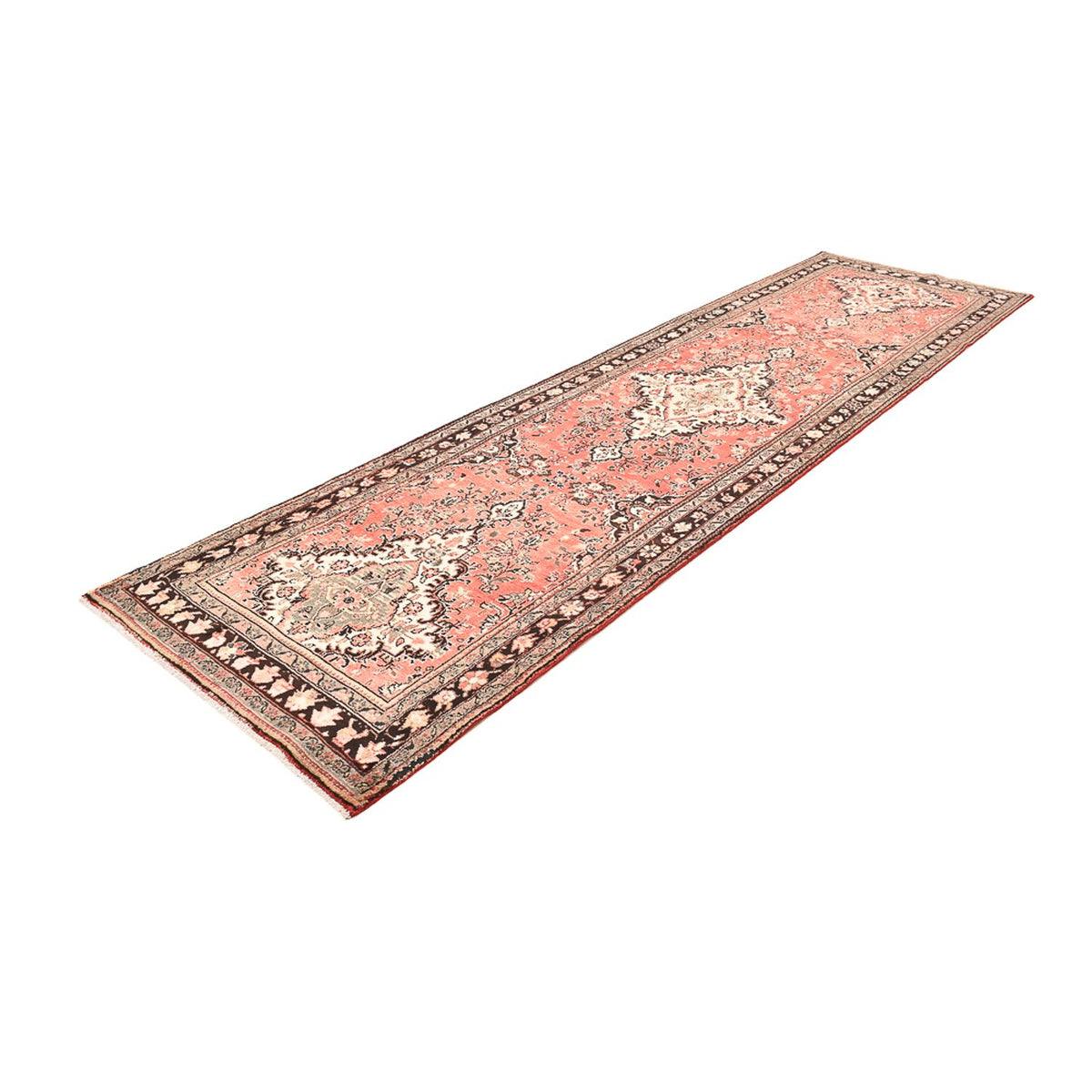 Biegacz Perski dywan - Nomadyczny - 433 x 118 cm - jasna czerwień