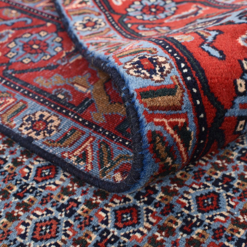 Dywan perski - Klasyczny - 296 x 196 cm - bordowa czerwień