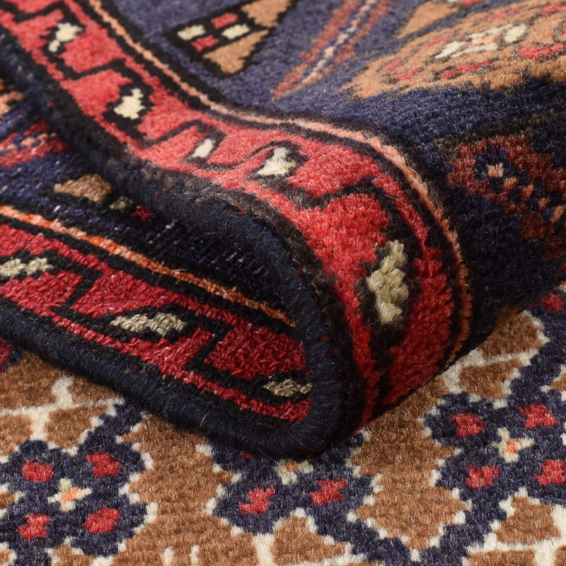 Biegacz Perski dywan - Nomadyczny - 393 x 90 cm - jasna czerwień