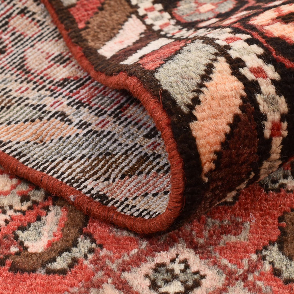 Biegacz Perski dywan - Nomadyczny - 190 x 76 cm - jasna czerwień