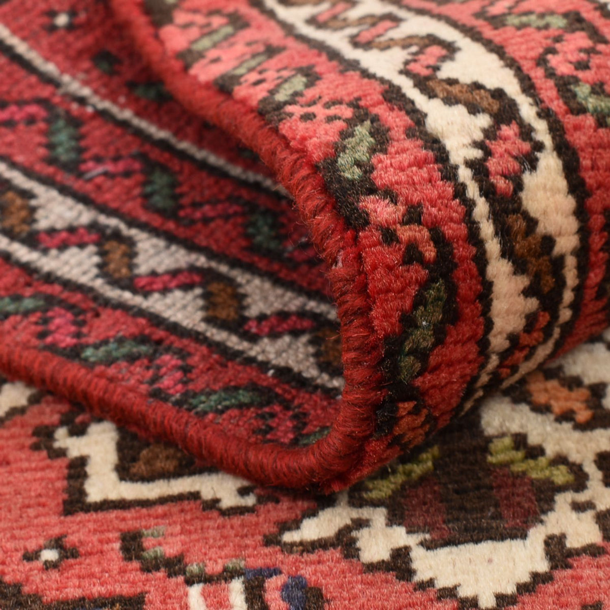 Biegacz Perski dywan - Nomadyczny - 196 x 63 cm - jasna czerwień