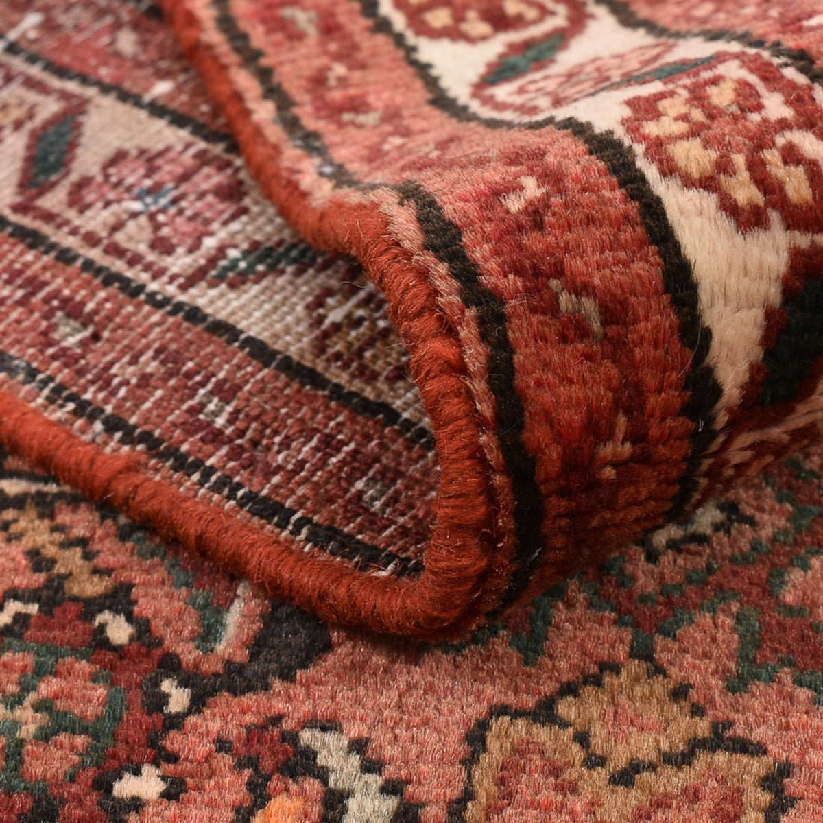 Biegacz Perski dywan - Nomadyczny - 185 x 73 cm - jasna czerwień