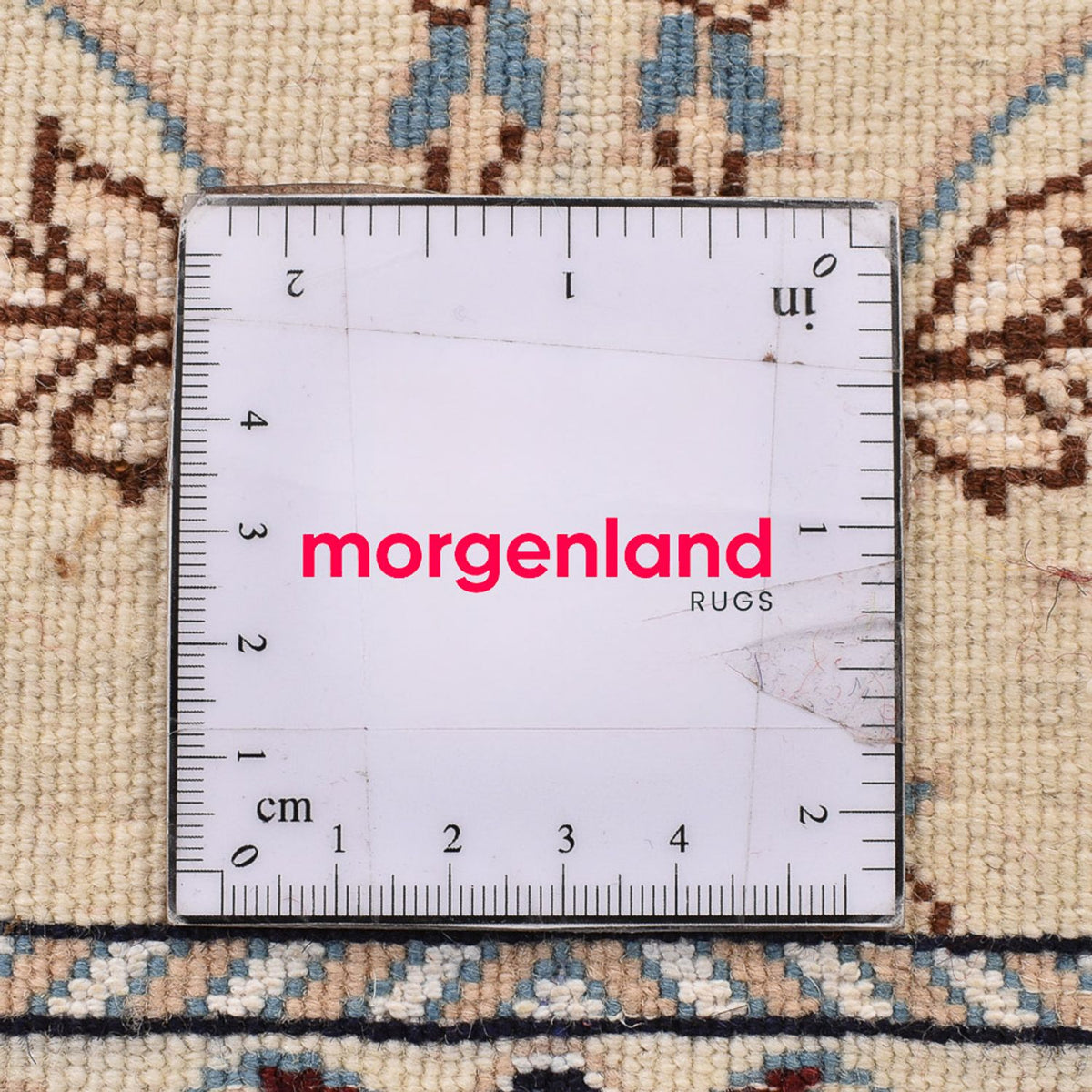 Biegacz Dywan perski - Nain - Królewski - 303 x 86 cm - biały