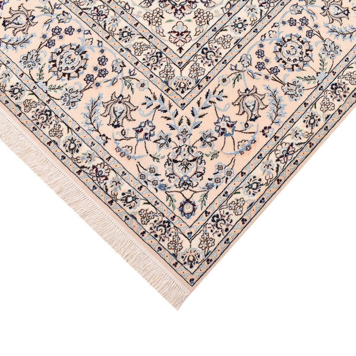 Dywan perski - Nain - Premium kwadratowy  - 246 x 253 cm - niebieski