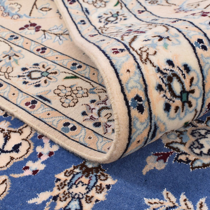 Dywan perski - Nain - Premium kwadratowy  - 246 x 253 cm - niebieski