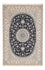Dywan perski - Nain - Premium - 317 x 212 cm - ciemnoniebieski