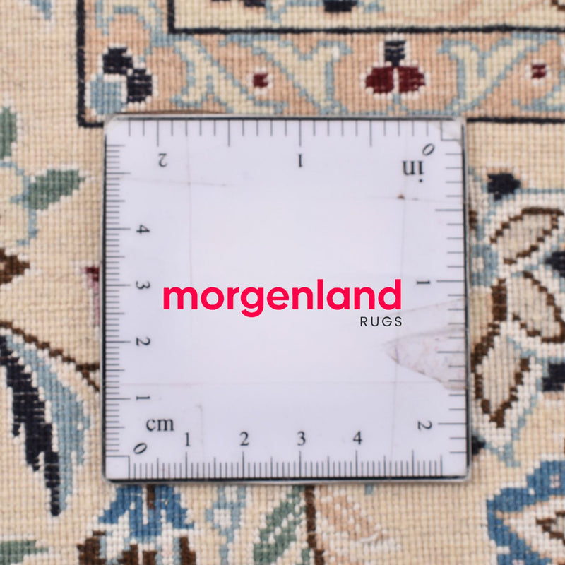 Dywan perski - Nain - Premium - 317 x 212 cm - ciemnoniebieski