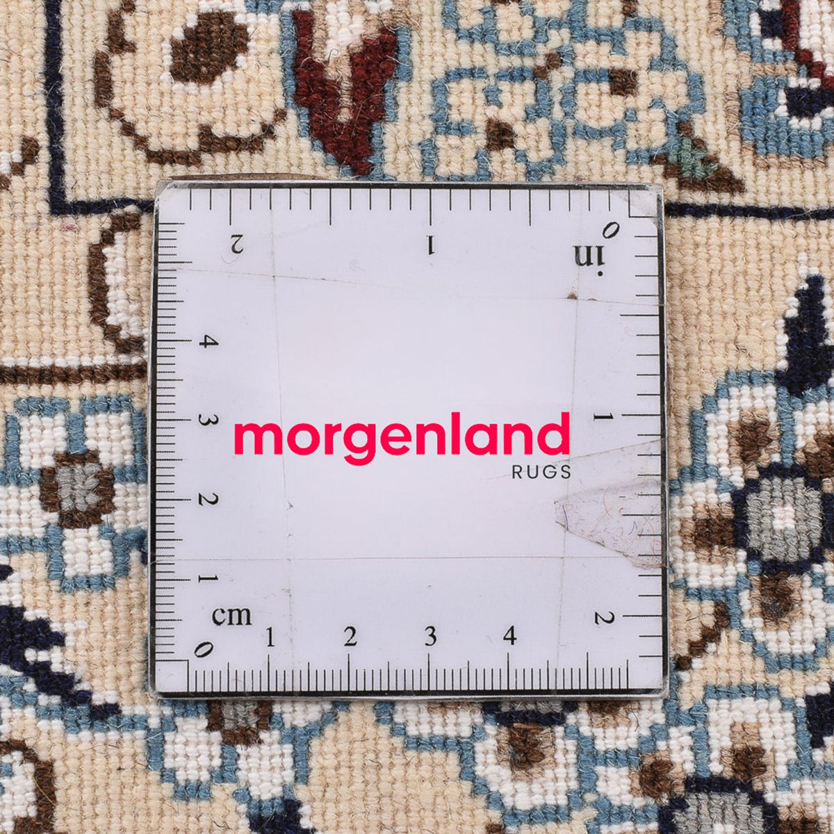 Dywan perski - Nain - Królewski - 315 x 204 cm - biały