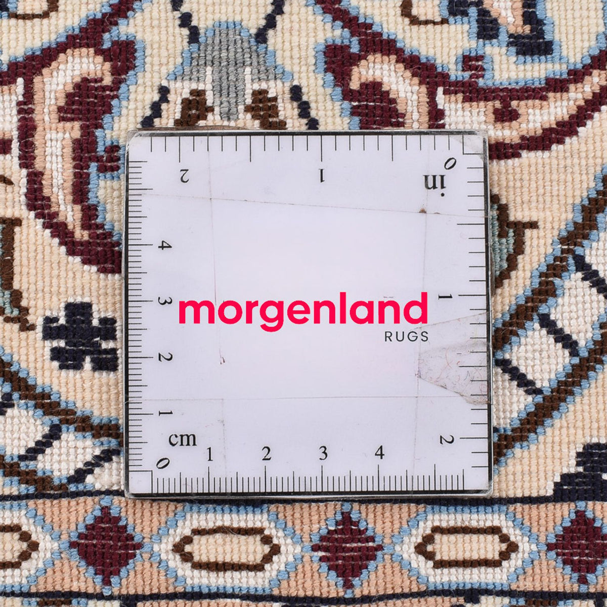 Dywan perski - Nain - Premium - 314 x 253 cm - jasnoniebieski