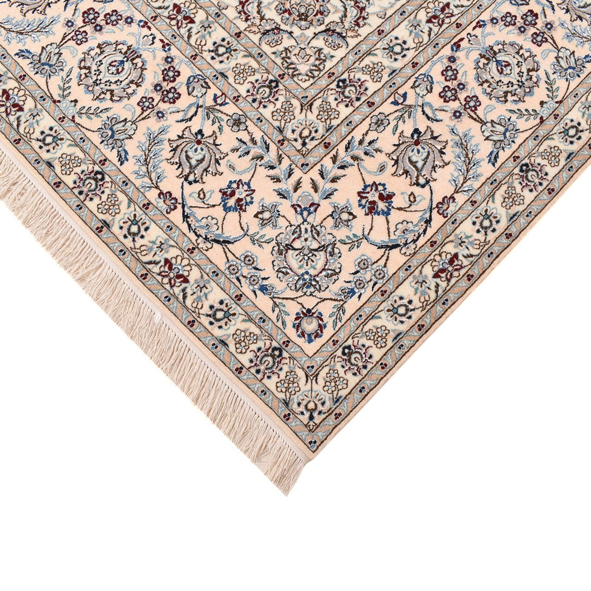 Dywan perski - Nain - Premium - 362 x 255 cm - ciemnoniebieski