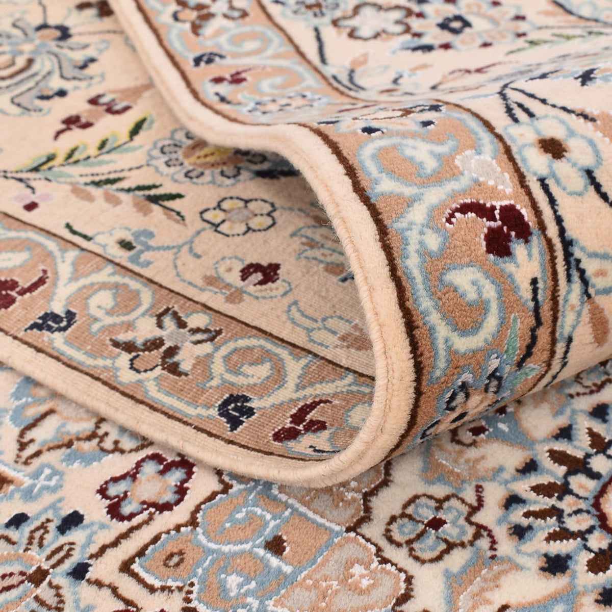 Dywan perski - Nain - Królewski - 298 x 200 cm - beżowy