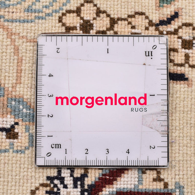 Biegacz Dywan perski - Nain - Królewski - 330 x 90 cm - biały