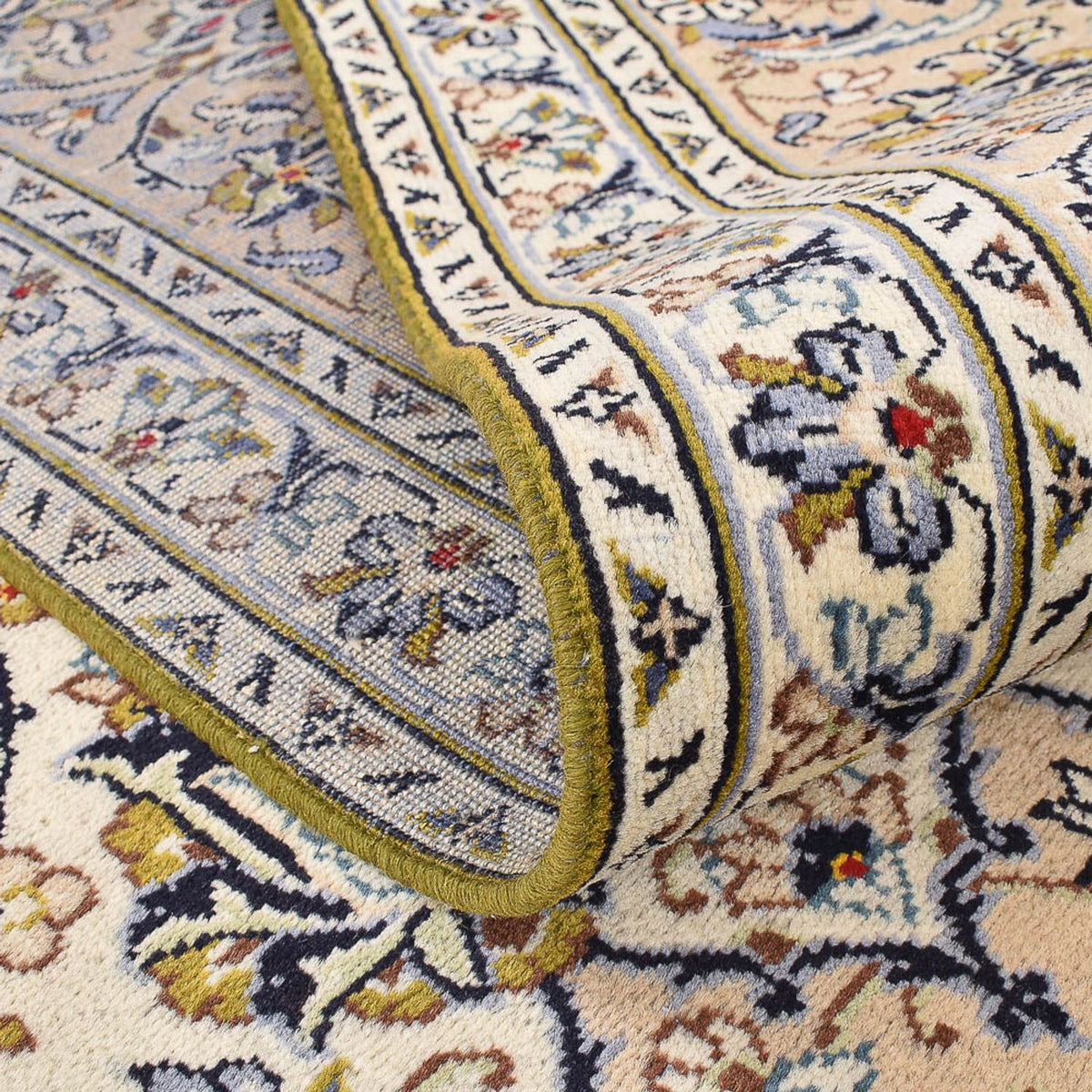 Dywan perski - Keshan - 397 x 295 cm - piaskowy