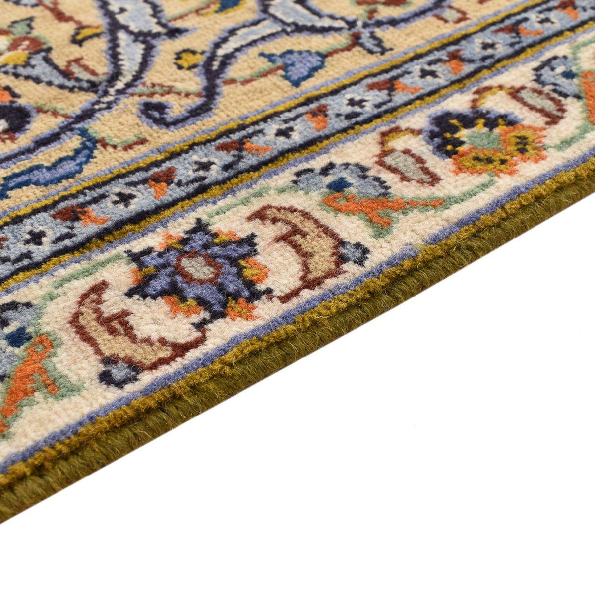 Dywan perski - Keshan - 355 x 256 cm - jasny beż