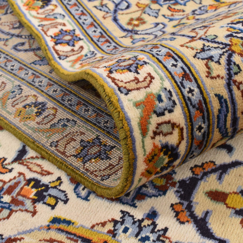 Dywan perski - Keshan - 355 x 256 cm - jasny beż