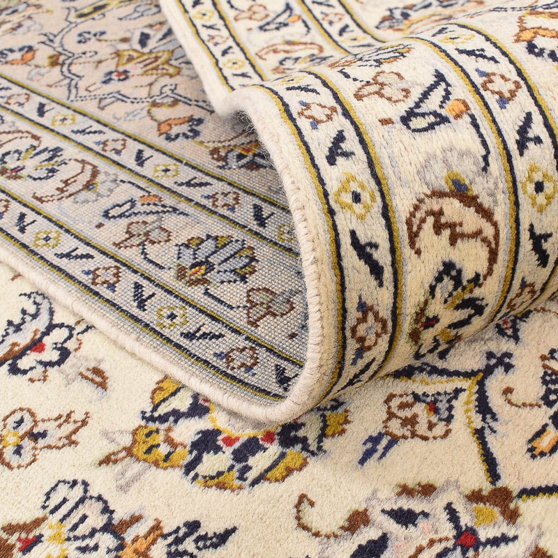 Dywan perski - Keshan - 355 x 245 cm - jasny beż