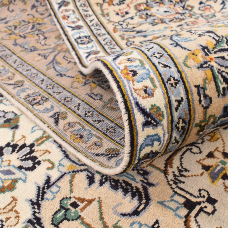 Dywan perski - Keshan - 343 x 238 cm - jasny beż