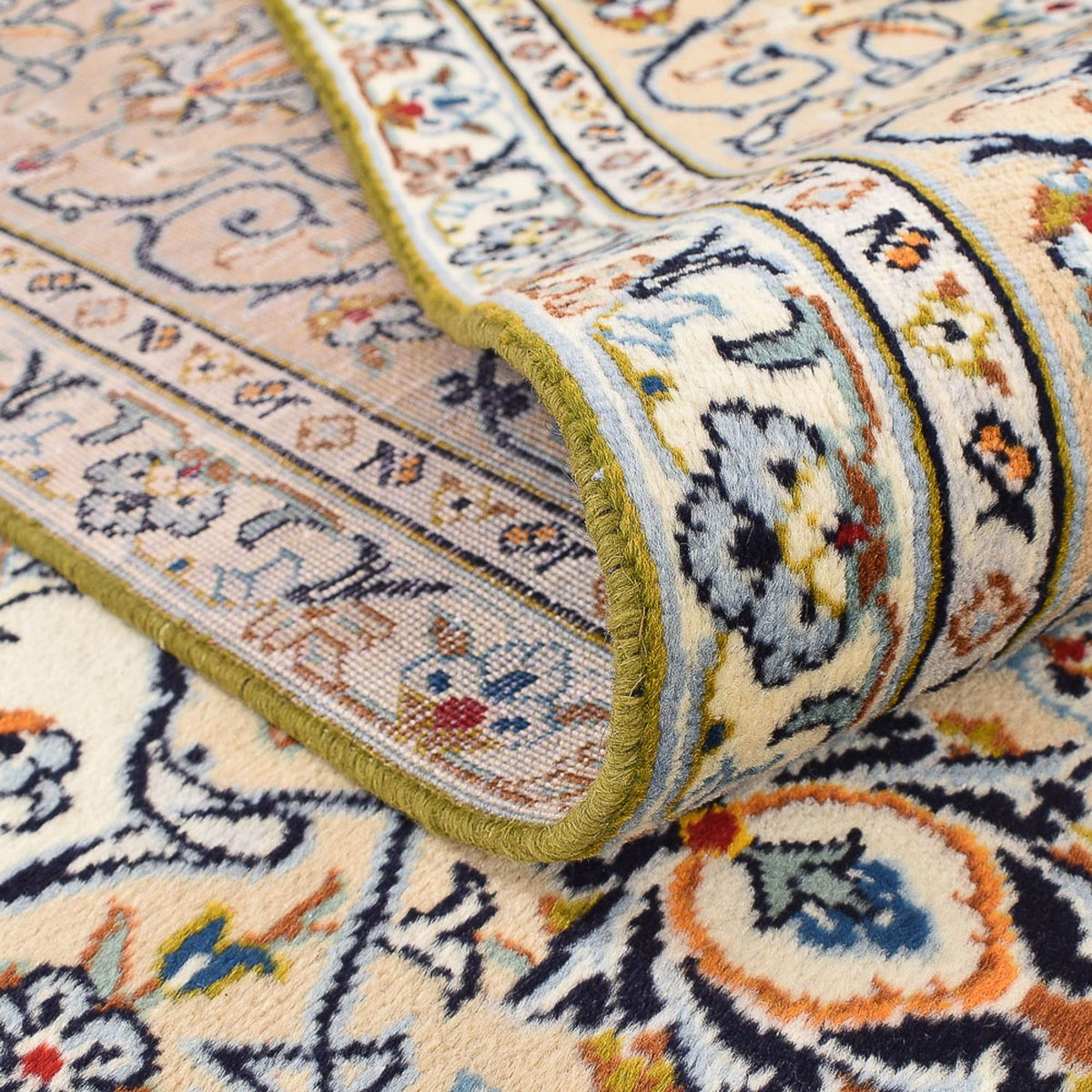 Dywan perski - Keshan - 405 x 290 cm - piaskowy