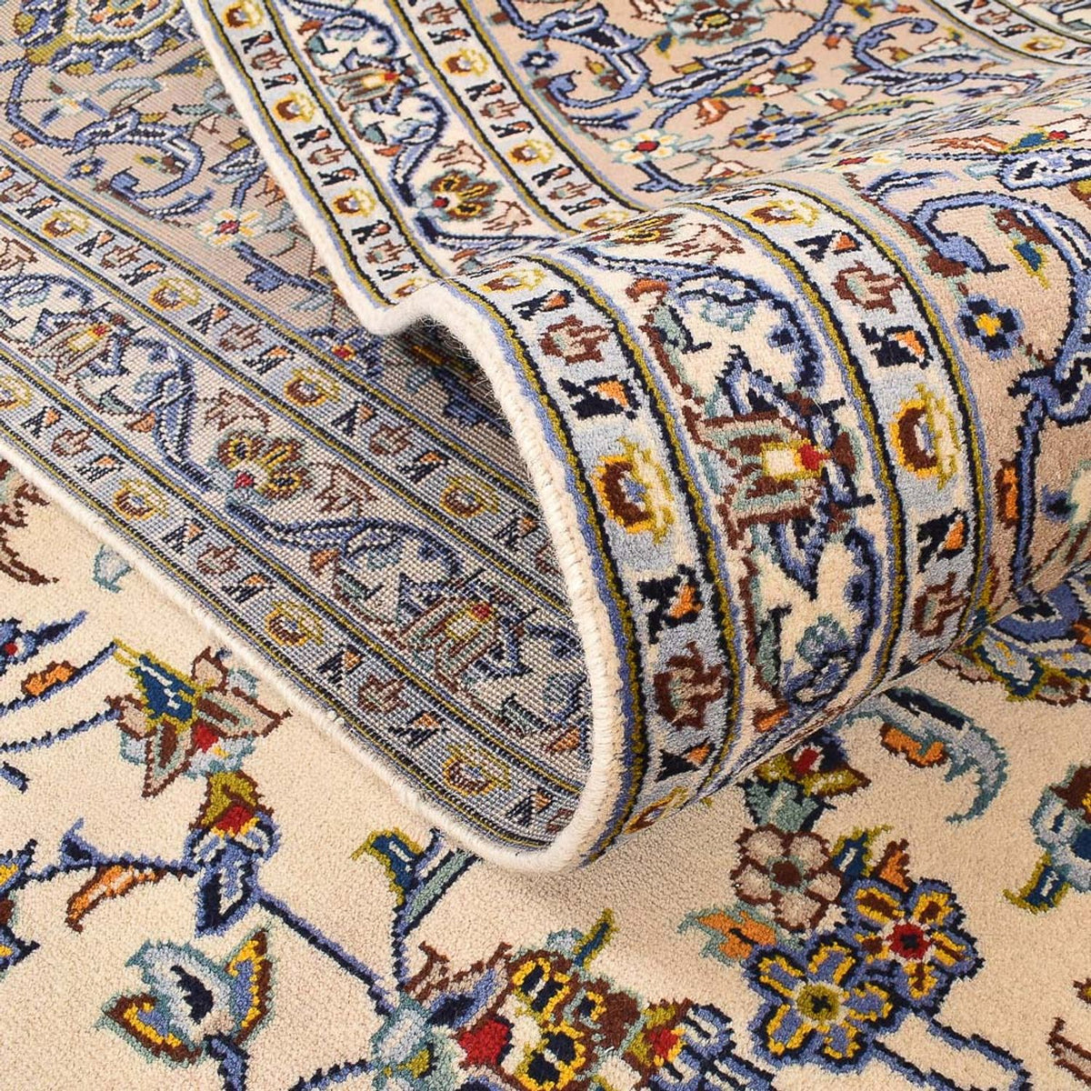 Dywan perski - Keshan - 400 x 280 cm - piaskowy