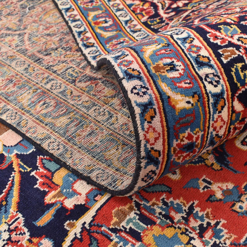 Dywan perski - Keshan - 405 x 300 cm - ciemnoniebieski