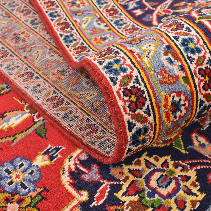 Dywan perski - Keshan - 394 x 287 cm - czerwony