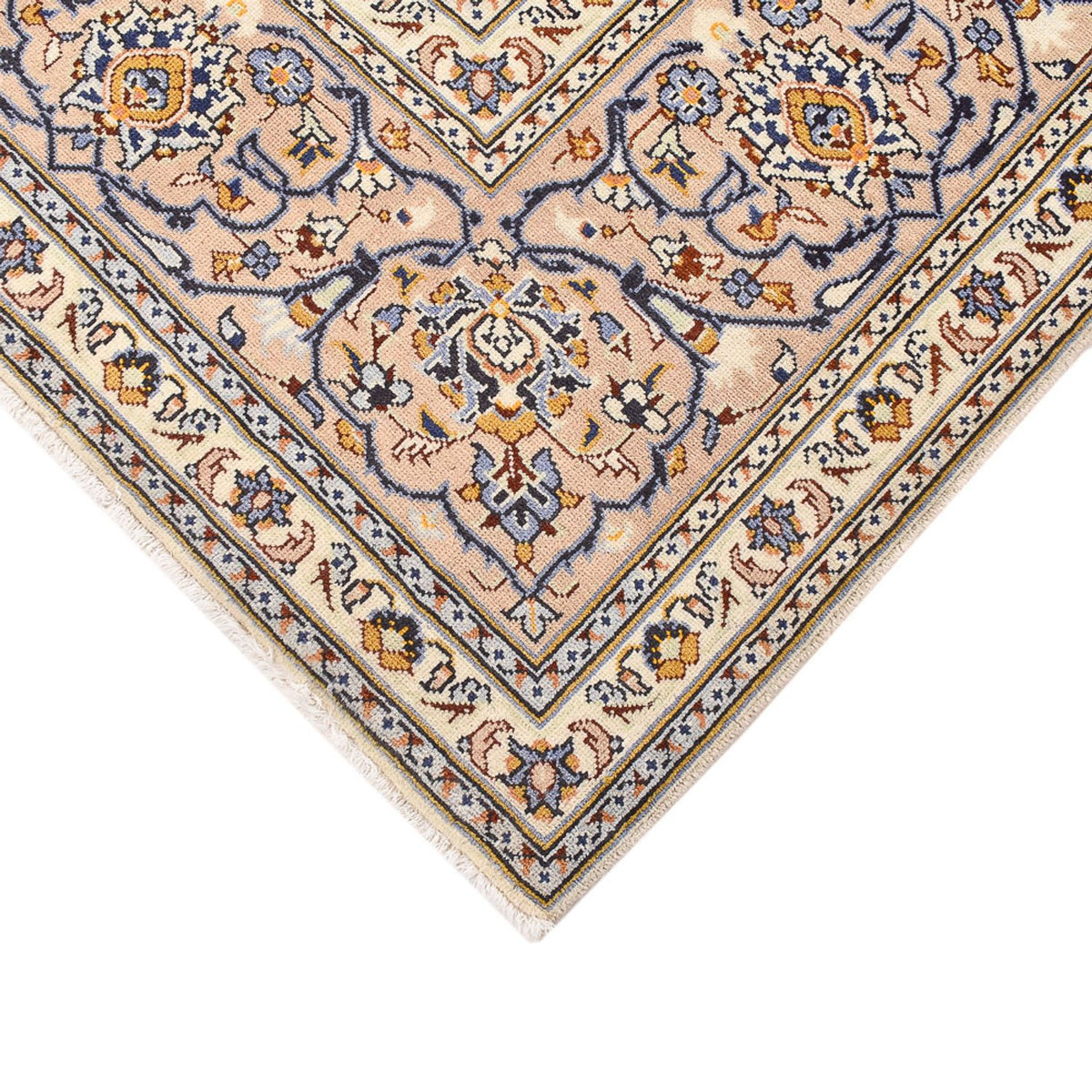 Dywan perski - Keshan - 380 x 271 cm - jasny beż