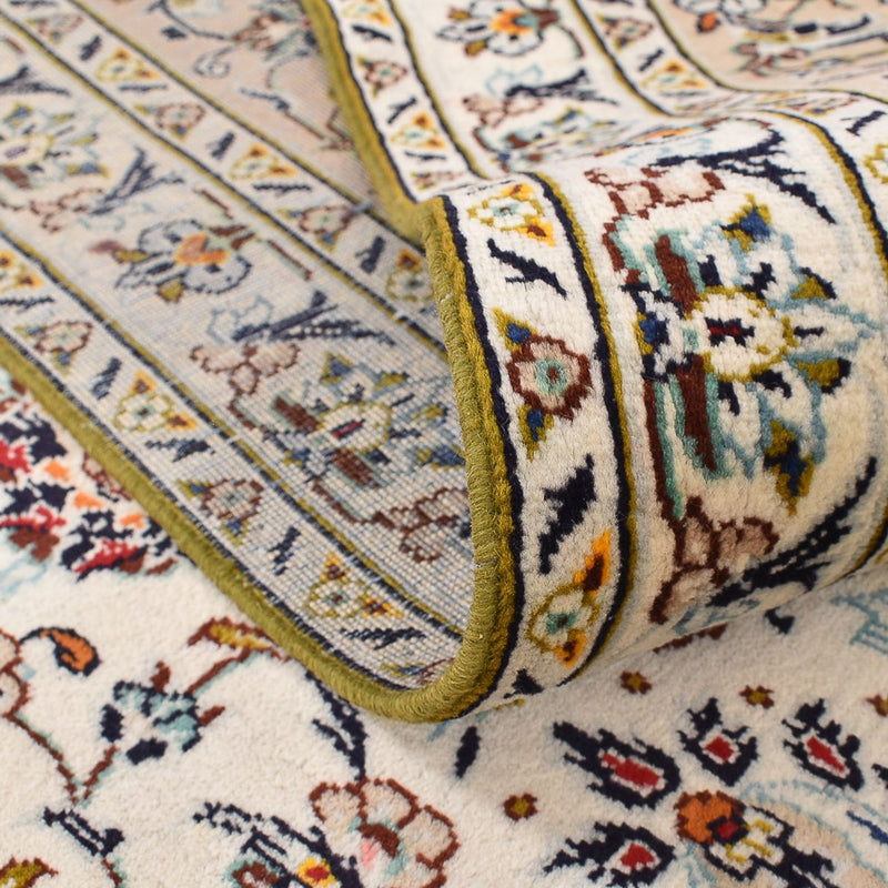 Dywan perski - Keshan - 397 x 293 cm - jasny beż