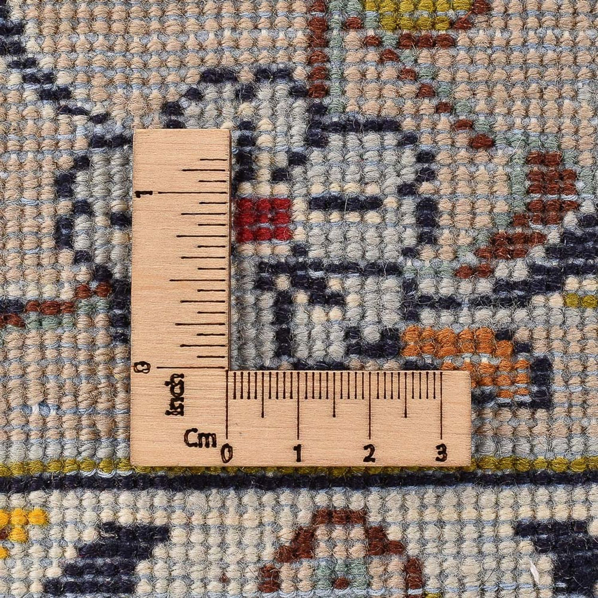 Dywan perski - Keshan - 397 x 293 cm - jasny beż