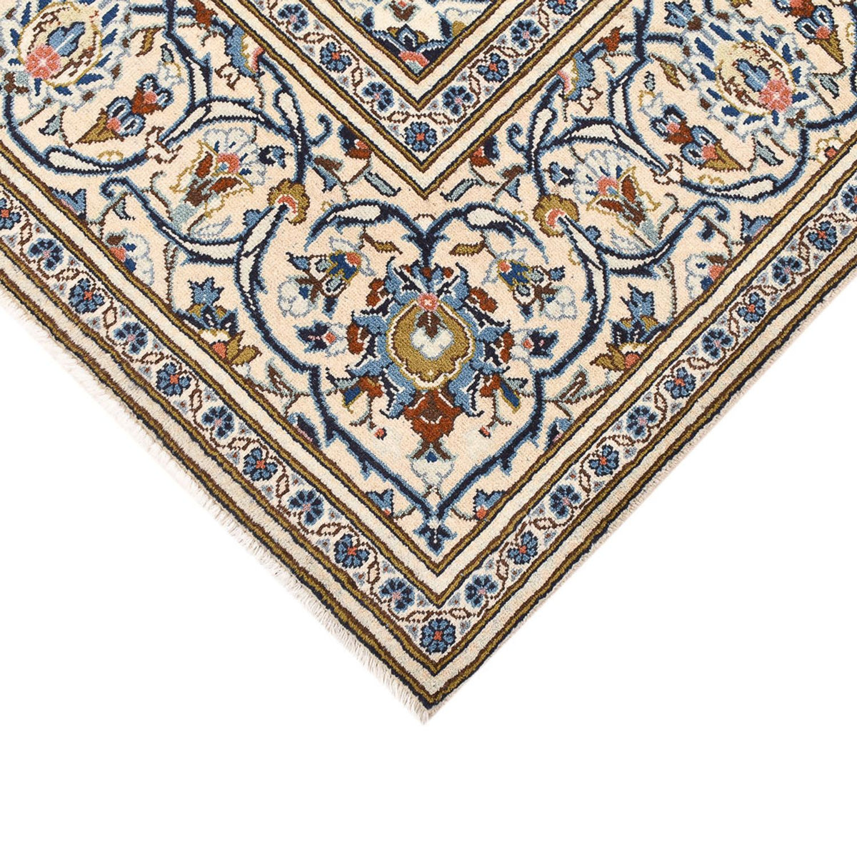 Dywan perski - Keshan - 304 x 200 cm - piaskowy