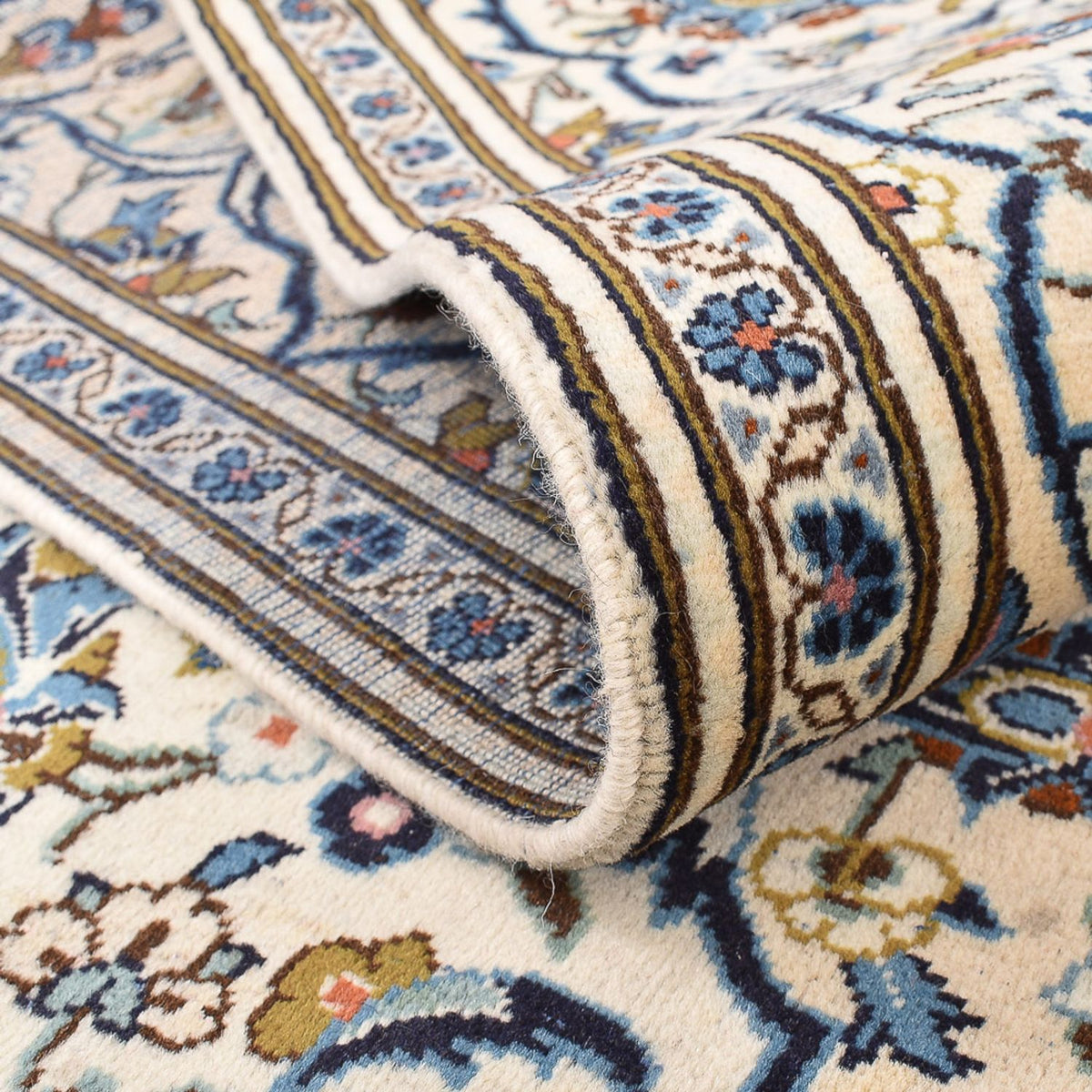 Dywan perski - Keshan - 304 x 200 cm - piaskowy