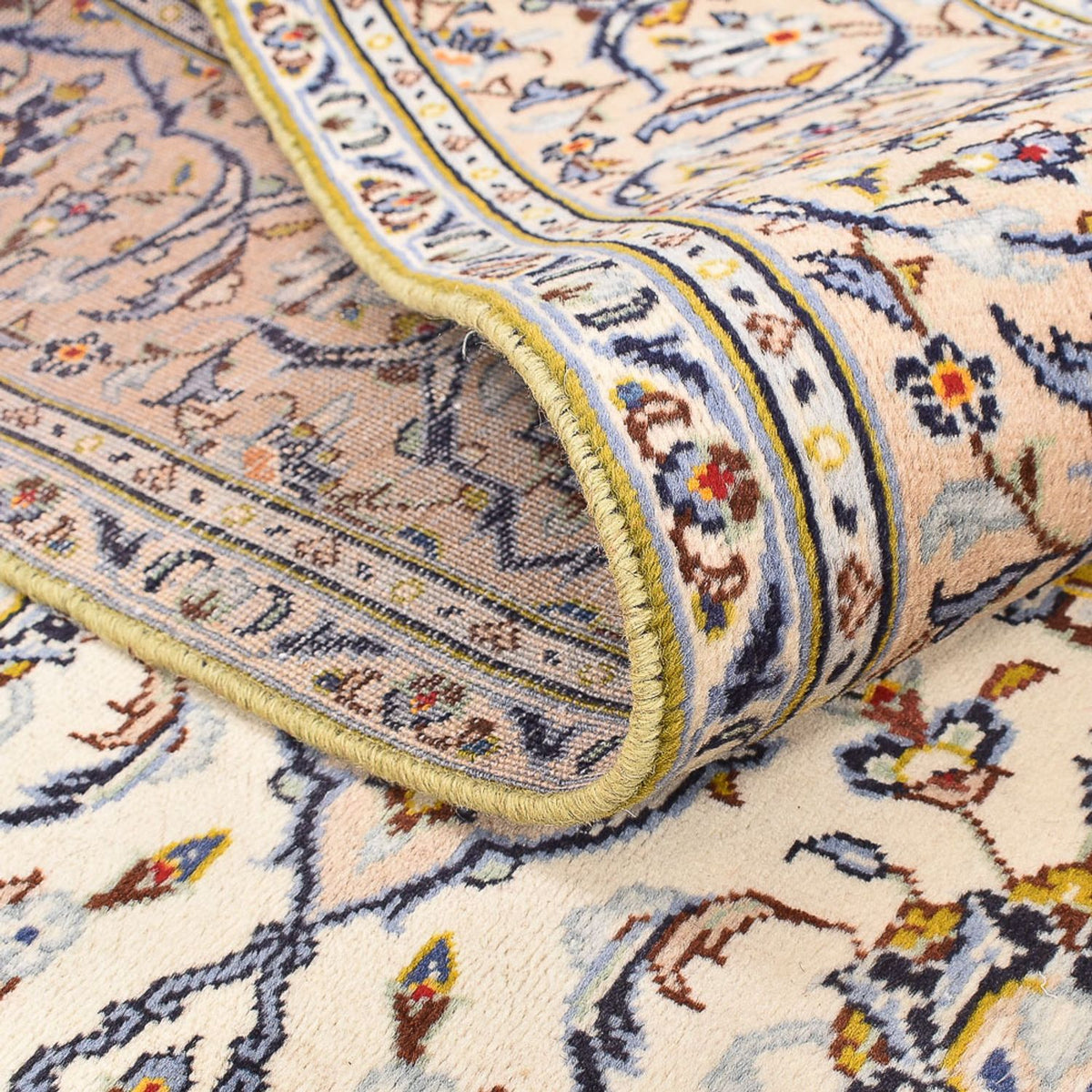 Dywan perski - Keshan - 290 x 190 cm - jasny beż