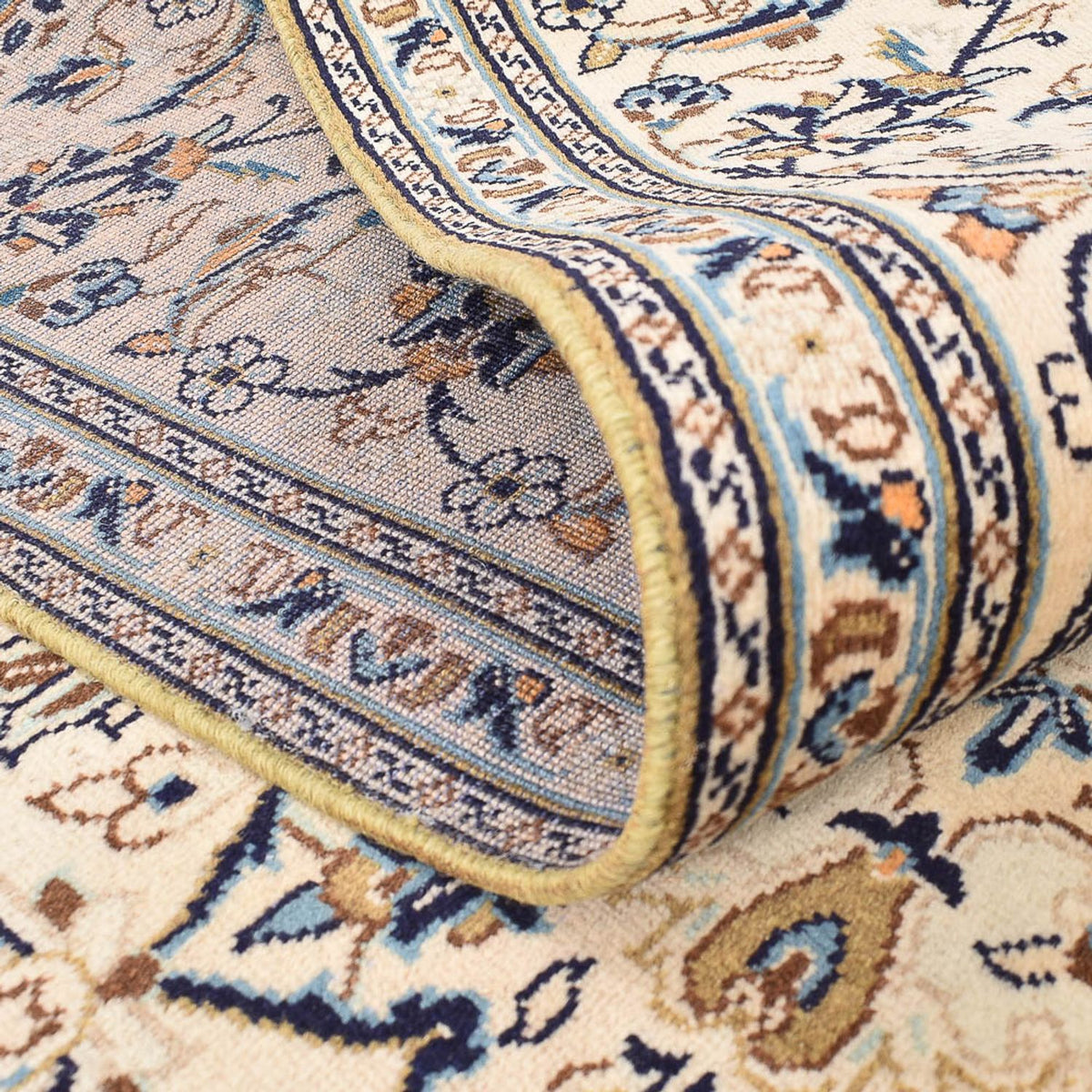 Dywan perski - Keshan - 310 x 196 cm - jasny beż