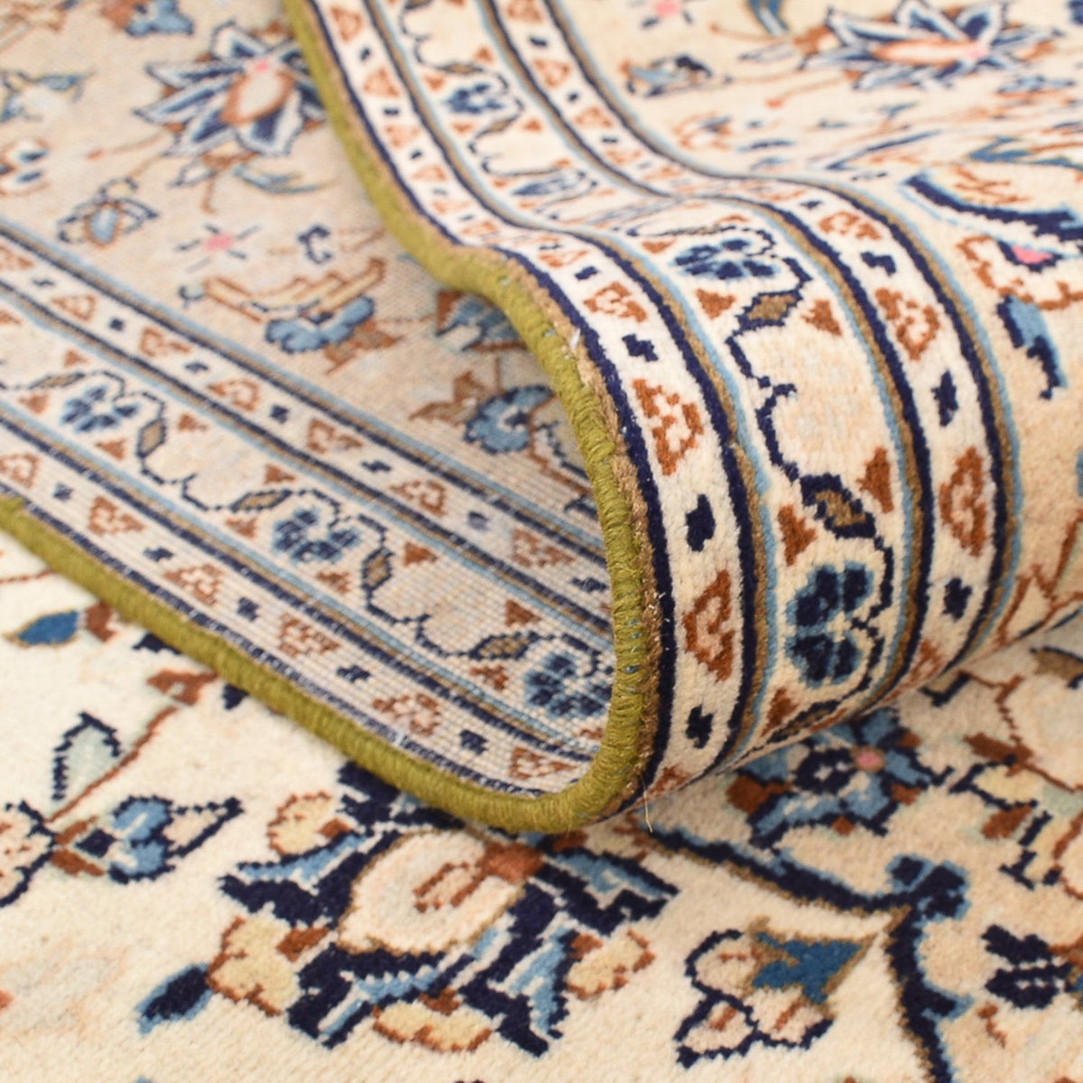 Dywan perski - Keshan - 293 x 201 cm - jasny beż