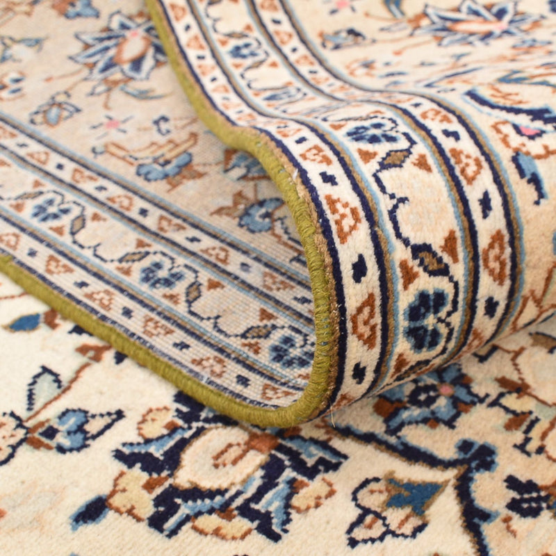 Dywan perski - Keshan - 293 x 201 cm - jasny beż