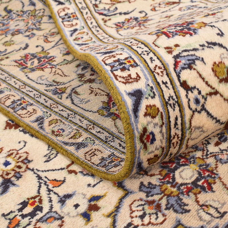 Dywan perski - Keshan - 295 x 196 cm - jasny beż