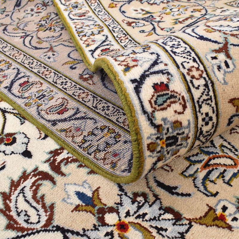 Dywan perski - Keshan - 400 x 288 cm - jasny beż