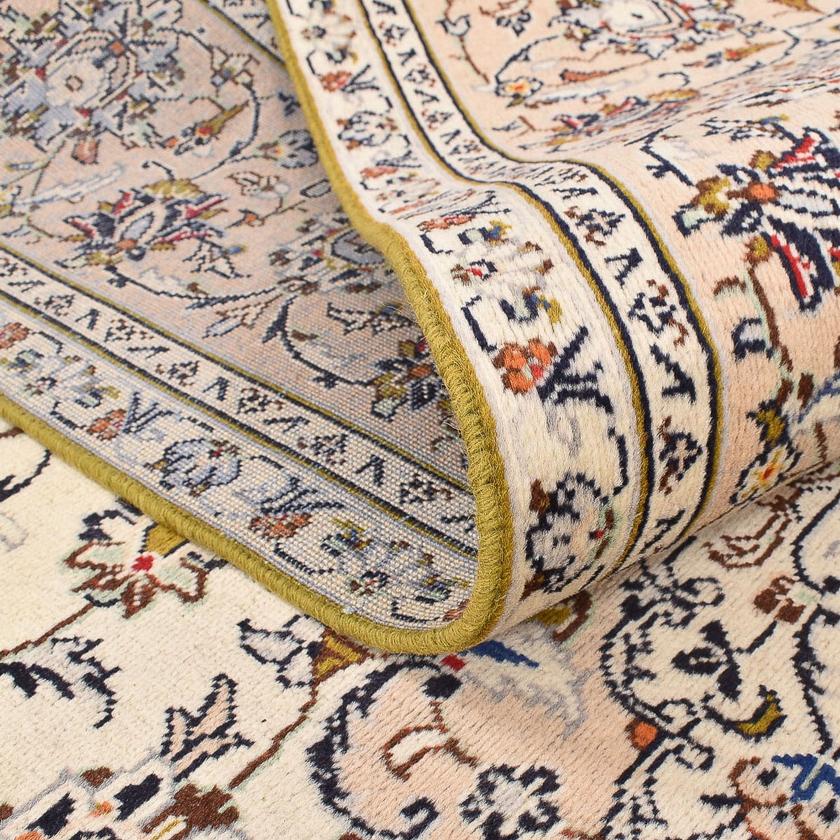 Dywan perski - Keshan - 308 x 208 cm - jasny beż