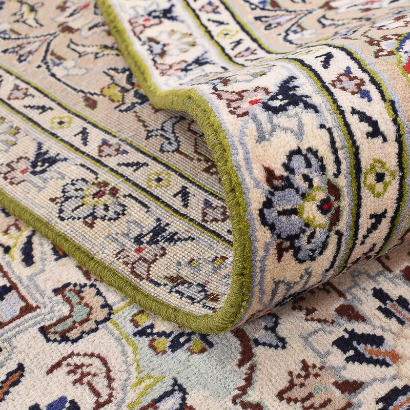 Dywan perski - Keshan - 403 x 282 cm - jasny beż