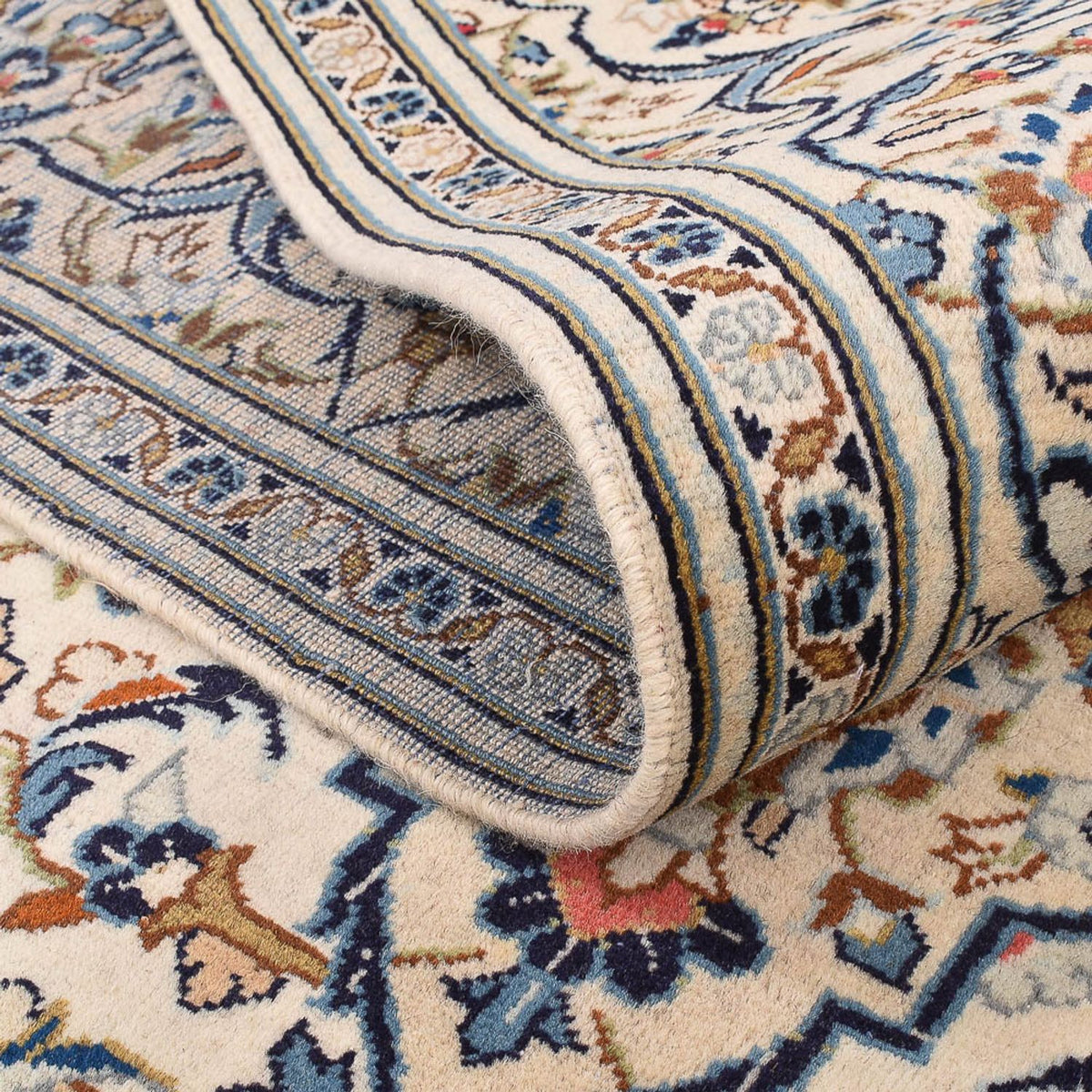 Dywan perski - Keshan - 300 x 200 cm - jasny beż