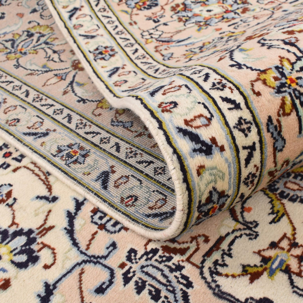 Dywan perski - Keshan - 352 x 242 cm - jasny beż