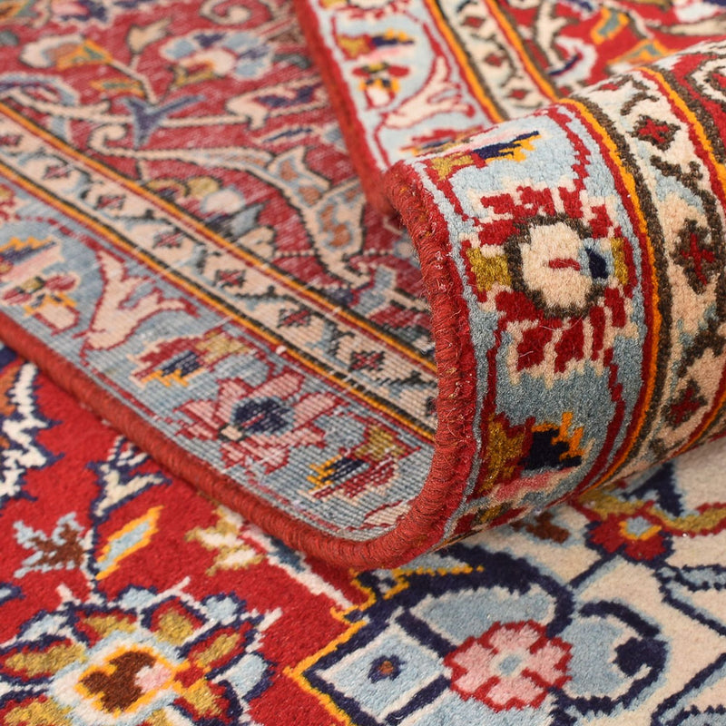 Dywan perski - Keshan - 374 x 265 cm - ciemnoniebieski