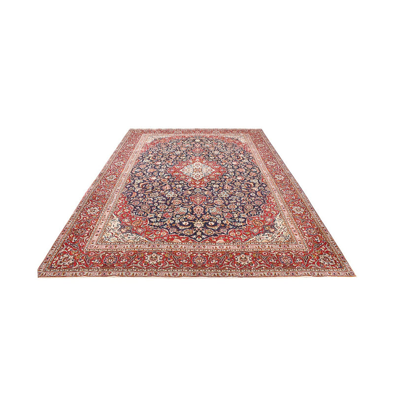 Dywan perski - Keshan - 374 x 265 cm - ciemnoniebieski