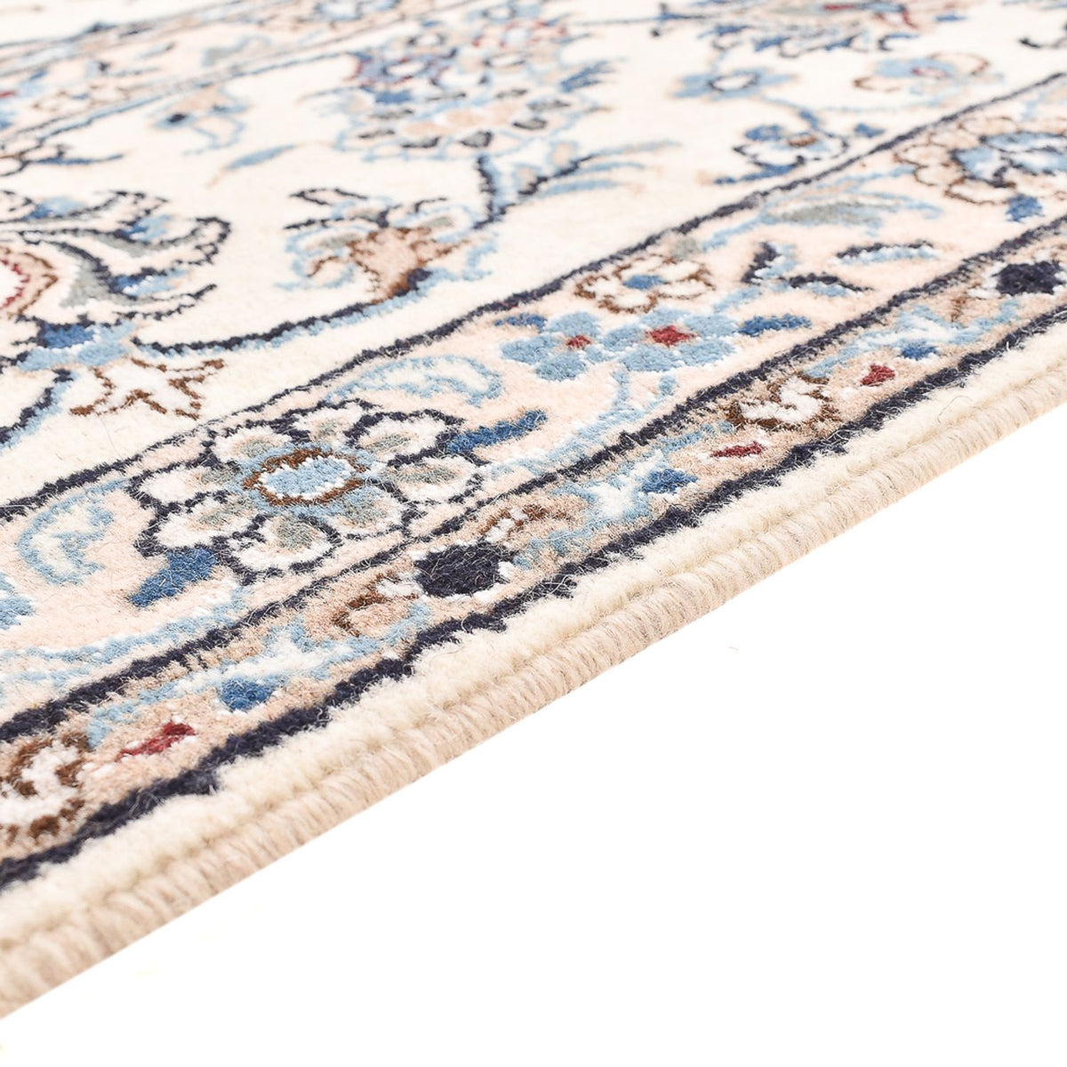 Dywan perski - Nain - 342 x 243 cm - jasny beż