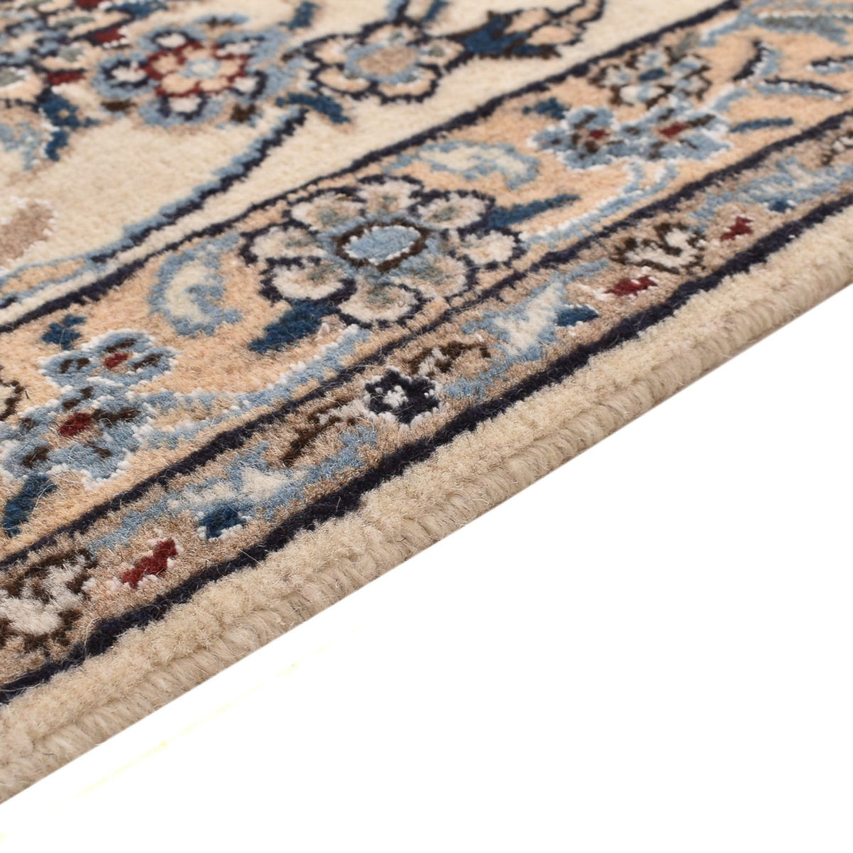 Dywan perski - Nain - 290 x 243 cm - ciemnoniebieski